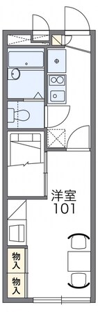 レオパレスサン２の物件間取画像